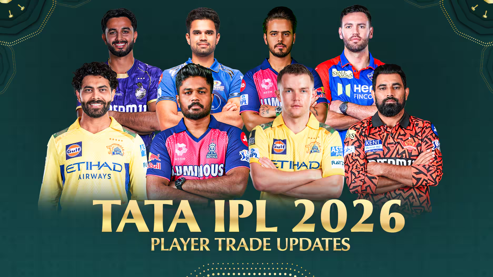 IPL 2026 all teams and captains - Exchange666